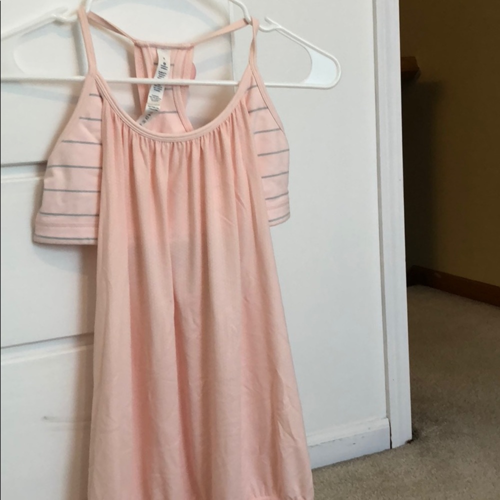 Lulu Lemon workout tank with built in bra